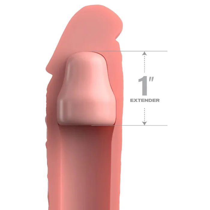 Pipedream Anal | Fantasy X-Tensions Elite 7 Inch Sleeve With 1 Inch Plug - Light Pipedream Anal | Fantasy X-Tensions Elite 7 Inch Sleeve With 1 Inch Plug - Light