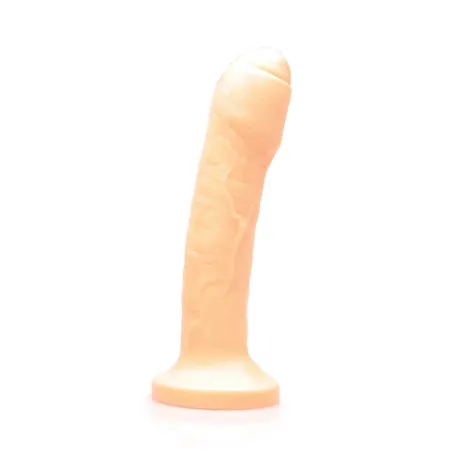 Tantus Uncut 2 O2 Dual Density Dildo Warm Ivory Bag Tantus Inc Dildos