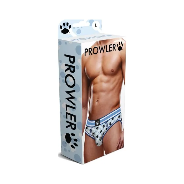 Vibrators | Prowler Blue Paw Open Back Brief - Prowler