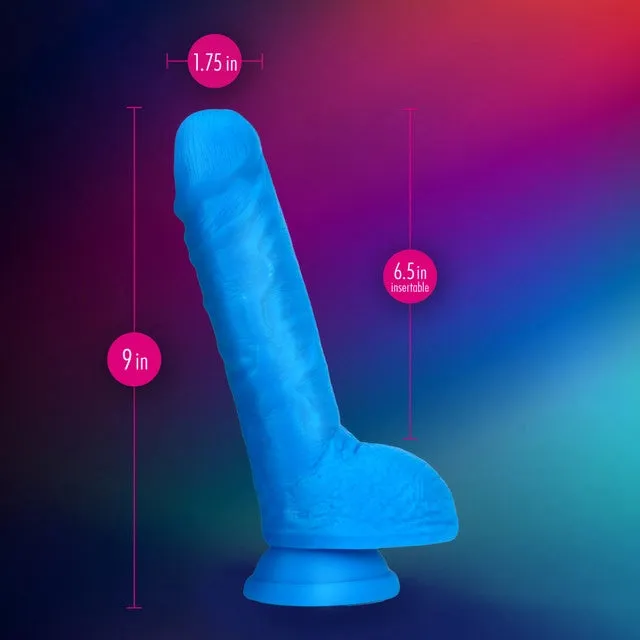 Blush Novelties Female Sex Toys Neo Elite 9 Inch DualDensity Silicone Dildo with Suction Cup
