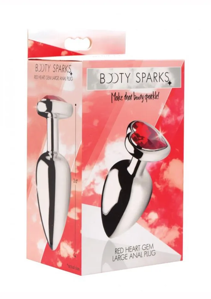 Booty Sparks Male Sex Toys Booty Sparks Heart Gem Large Anal Plug
