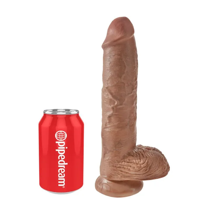 Dildos Pipedream King Cock 10 Cock With Balls Tan 254 cm 10 Dong Dildos Pipedream King Cock 10 Cock With Balls Tan 254 cm 10 Dong