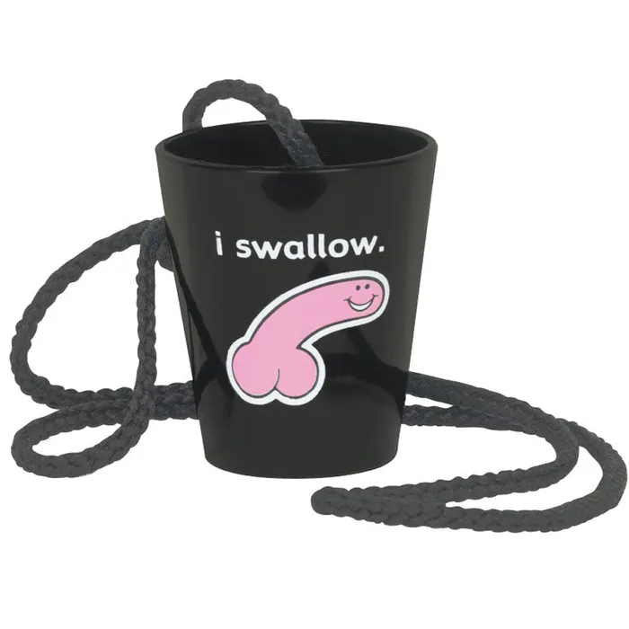 Georges Communication I Swallow Hanging Shot Glass Dildos