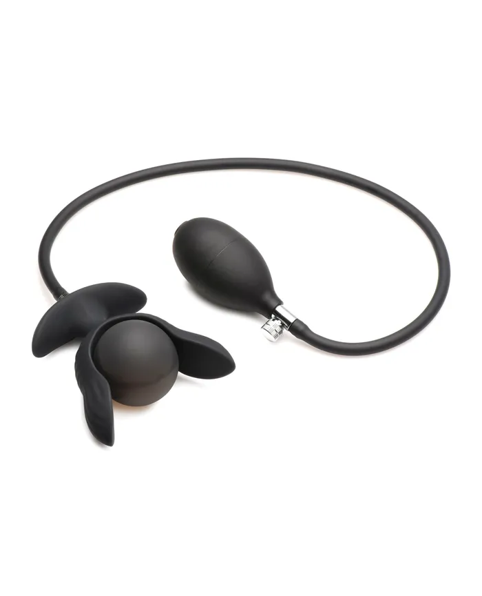 Master Series Dark Pearl Inflatable Vibrating Butt Plug wRemote Control Black Xr LLC Anal Master Series Dark Pearl Inflatable Vibrating Butt Plug wRemote Control Black Xr LLC Anal