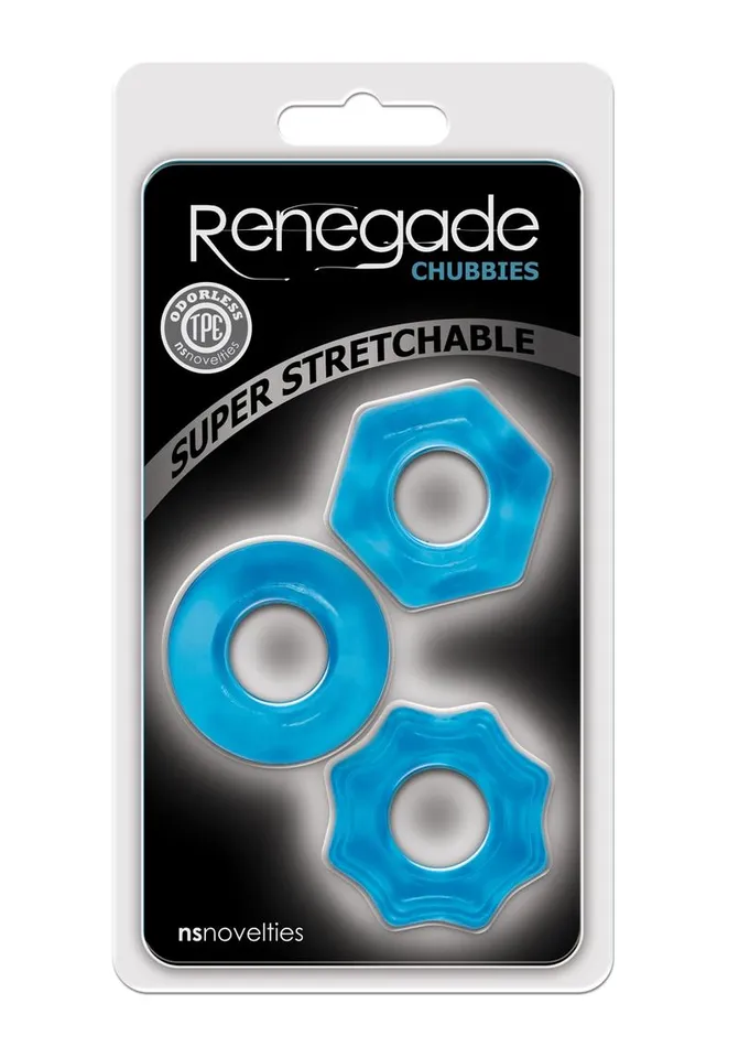 Renegade Chubbies Super Stretchable Cock Rings Renegade Male Sex Toys