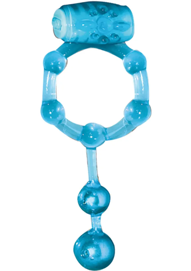 The Macho Erection Keeper Vibrating Cock Ring Macho Male Sex Toys