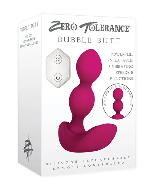 Zero Tolerance Anal Bubble Butt Burgundy Evolved Novelties INC Anal