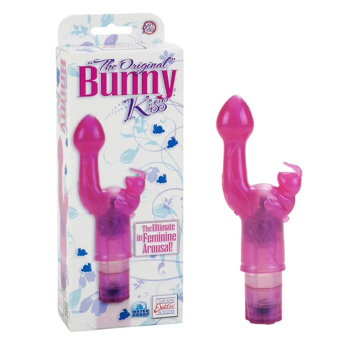 California Exotic Novelties Vibrators Bunny Kiss Pink