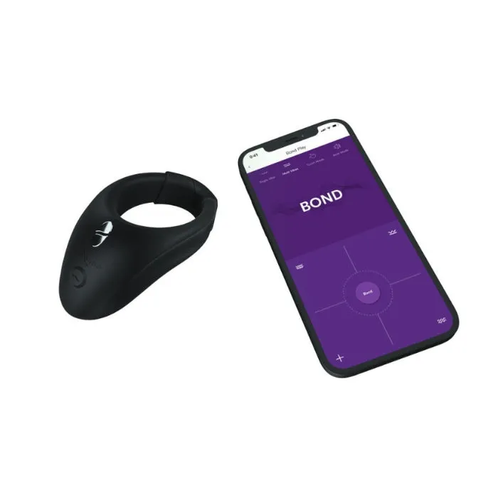 ENT Male Sex Toys WeVibe Bond Cock Ring Black App USB