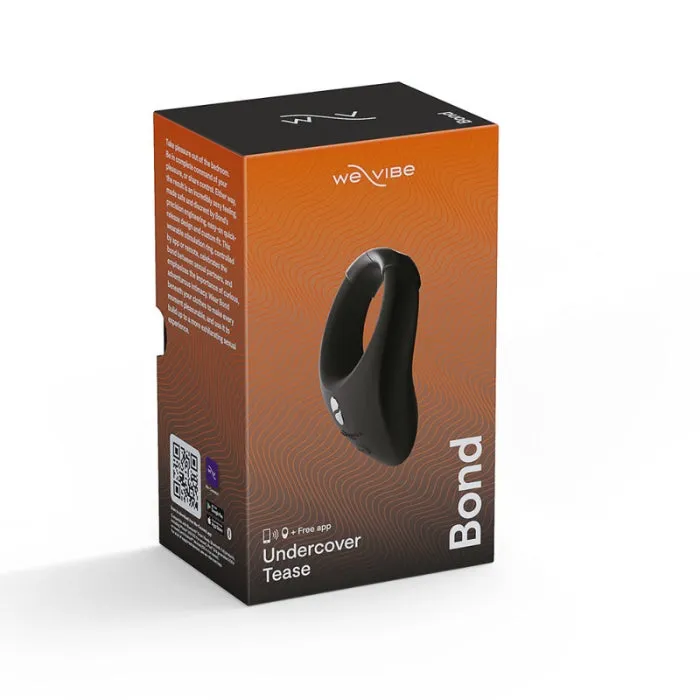 ENT Male Sex Toys WeVibe Bond Cock Ring Black App USB