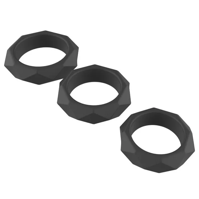 Male Sex Toys Hidden Desire Hidden Desire Extreme Heavy Cock Ring Set 3 Pieces Black Male Sex Toys Hidden Desire Hidden Desire Extreme Heavy Cock Ring Set 3 Pieces Black