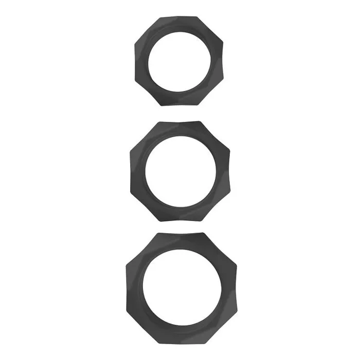 Male Sex Toys Hidden Desire Hidden Desire Extreme Heavy Cock Ring Set 3 Pieces Black Male Sex Toys Hidden Desire Hidden Desire Extreme Heavy Cock Ring Set 3 Pieces Black