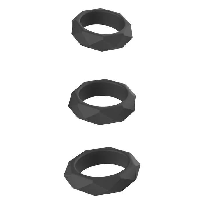 Male Sex Toys Hidden Desire Hidden Desire Extreme Heavy Cock Ring Set 3 Pieces Black Male Sex Toys Hidden Desire Hidden Desire Extreme Heavy Cock Ring Set 3 Pieces Black