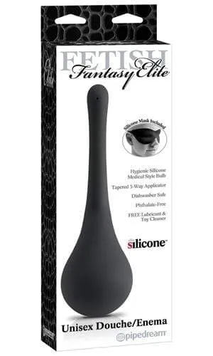 Anal Fetish Fantasy Elite Unisex Douche Enema Black Pipedream