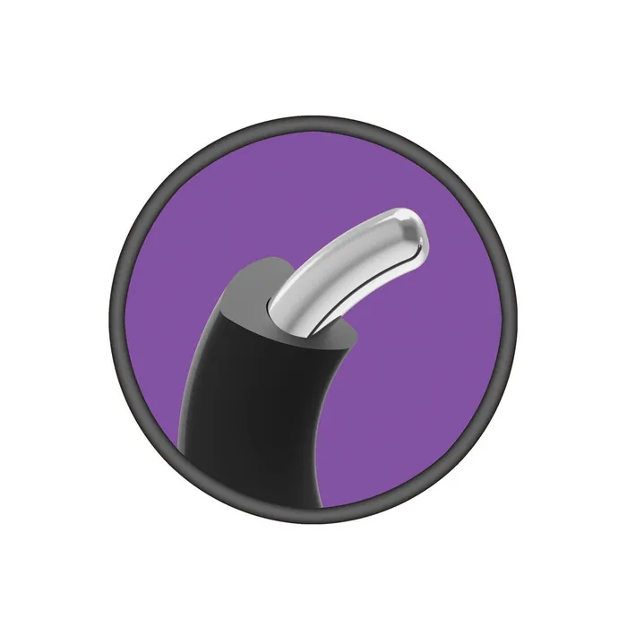 Male Sex Toys Doc Johnson Merci Hybrid Silicone Covered Metal Cock Ring