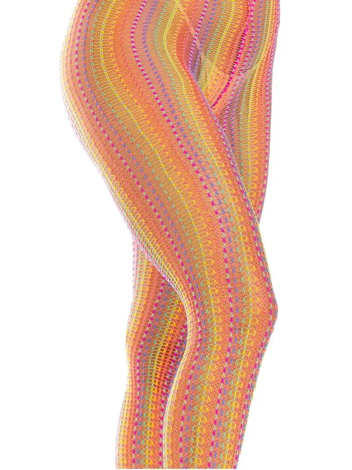 Mens Underwear Leg Avenue Rainbow Crochet Net Tights One Size Multicolor Mens Underwear Leg Avenue Rainbow Crochet Net Tights One Size Multicolor