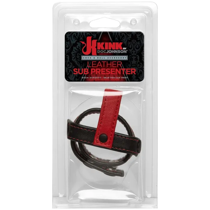 Restraints Doc Johnsons Kink Leather Sub Presenter