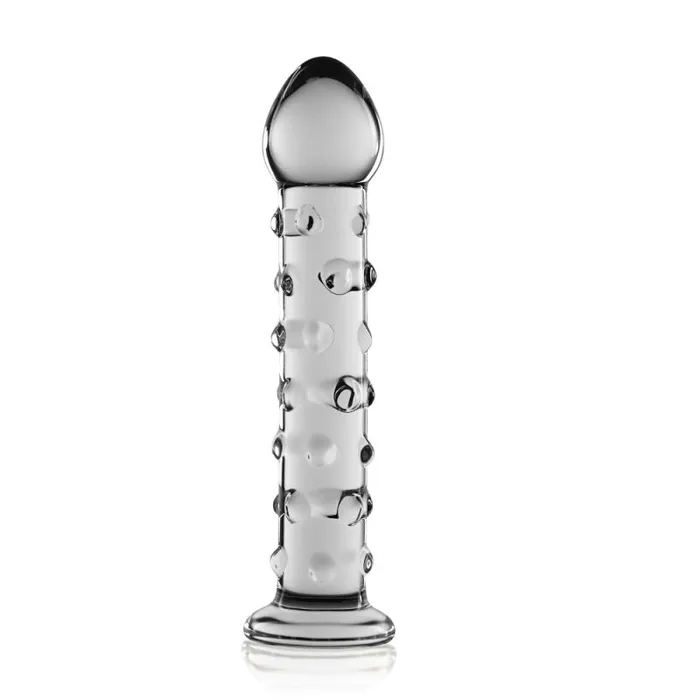 Dildos Glass Romance 2 Clear 7in Glass Romance