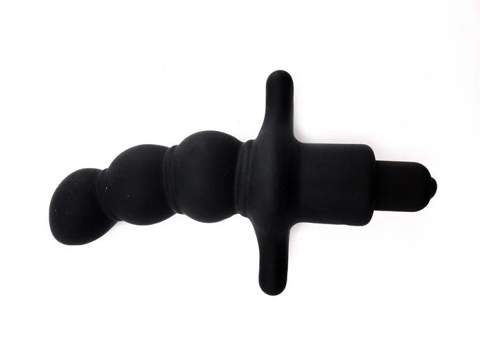 5 Function Bumpy Anal Plug Black Fresh Play Anal