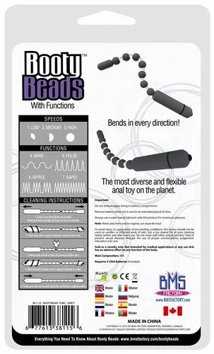 Booty Beads Grey BMS Enterprises Male Sex Toys