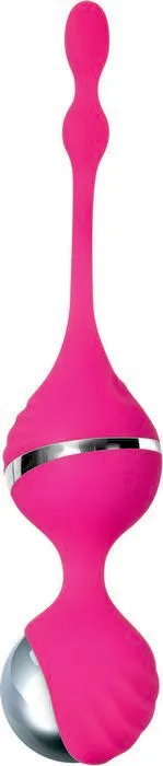 Evolved Novelties Female Sex Toys Adam Eve Pleasure Kegel Balls Pink Vibrating