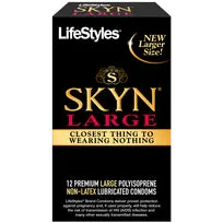 Lifestyles Skyn Large 12 Pack Paradise Products Female Sex Toys