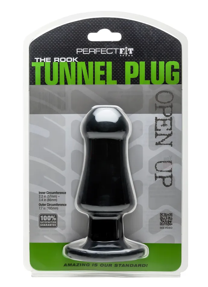 Rook Plug Black Perfect Fit Anal
