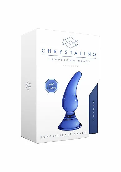SHOTS AMERICA Vibrators Chrystalino Genius Blue