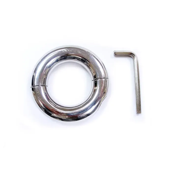 Vibrant Vibes Australia Quality Sex Toys Great Prices STAINLESS STEEL DOUGHNUT BALL STRETCHER WEIGHT 45MM Male Sex Toys Vibrant Vibes Australia Quality Sex Toys Great Prices STAINLESS STEEL DOUGHNUT BALL STRETCHER WEIGHT 45MM Male Sex Toys