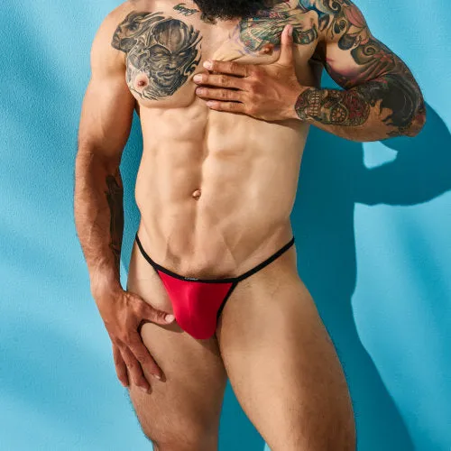 Cut 4 Men Mens Underwear C4M Briefkini Red Medium Cut 4 Men Mens Underwear C4M Briefkini Red Medium