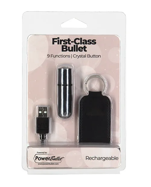 BMS Factory Female Sex Toys First Class Mini Rechargeable Bullet with Crystal BMS Factory Female Sex Toys First Class Mini Rechargeable Bullet with Crystal