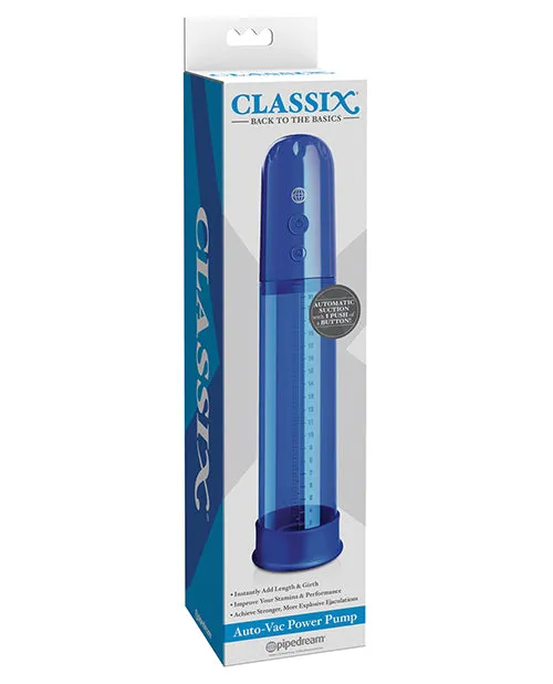 Female Sex Toys Classix Auto Vac Power Pump Pipedream
