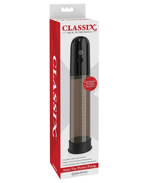 Female Sex Toys Classix Auto Vac Power Pump Pipedream