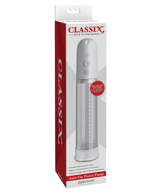 Female Sex Toys Classix Auto Vac Power Pump Pipedream