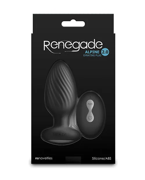 Renegade Alpine 20 Gyrating Vibrating Butt Plug wRemote NS Novelties Anal Renegade Alpine 20 Gyrating Vibrating Butt Plug wRemote NS Novelties Anal