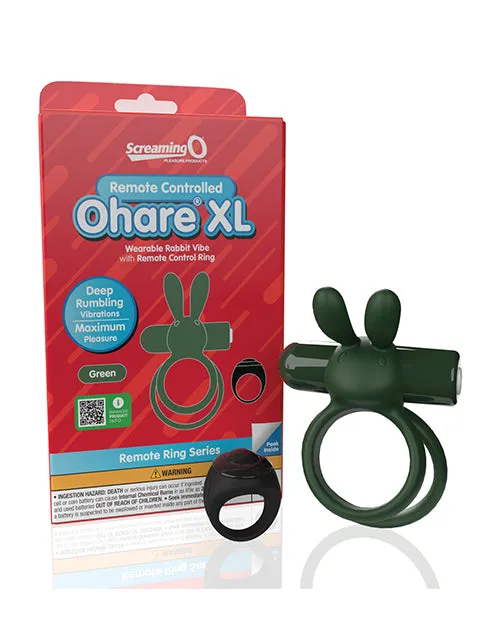 Screaming O Ohare Remote Controlled Vibrating Ring XL Bushman Products Couples Screaming O Ohare Remote Controlled Vibrating Ring XL Bushman Products Couples