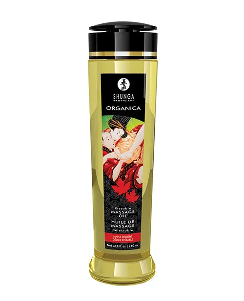Shunga Organic Kissable Massage Oil Shunga Couples
