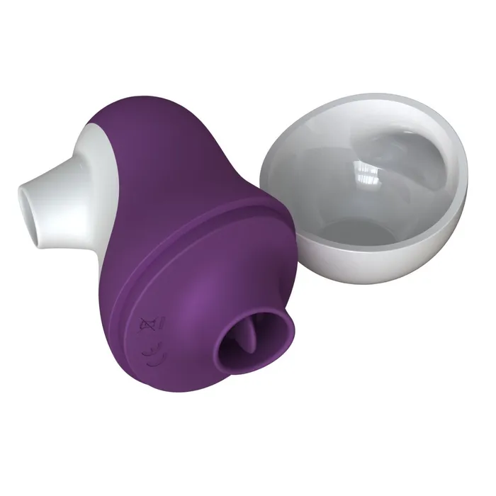 TooTimidcom Vibrators Charming Clit Buddy Whisper Quiet Air Pulse Clit Sucker Tongue Stimulator